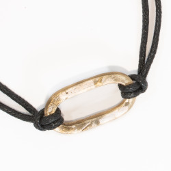 Bracciale Link in cordino e...